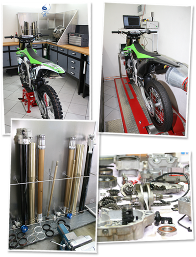 Motocross - Ersatzteile, Ausrüstung, Service